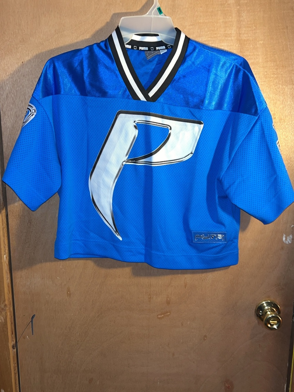 PUMA Mesh Cropped Jersey